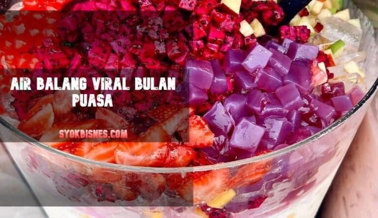 air balang viral bulan puasa